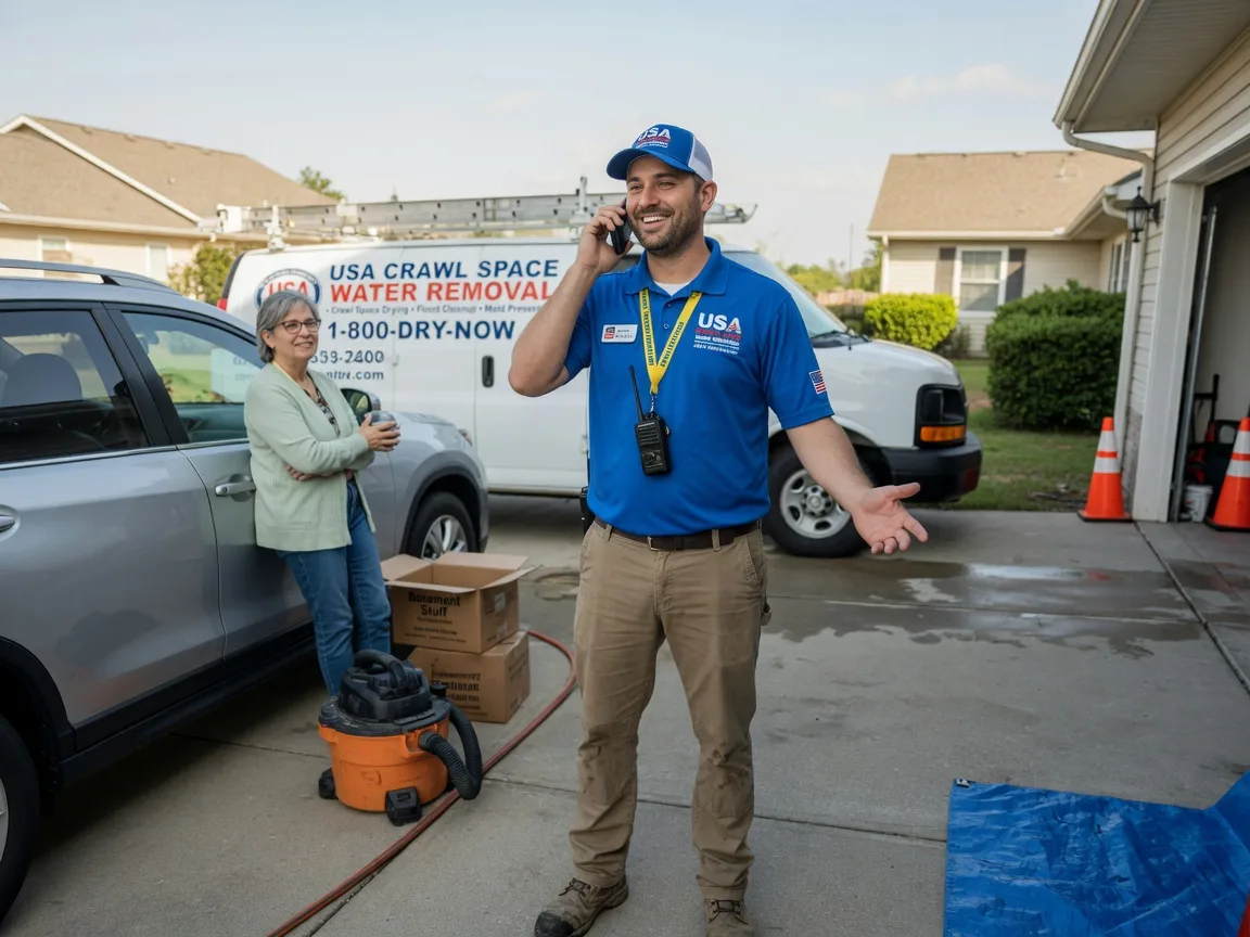 Crawl Space Water Removal Center Cross, VA FAQs